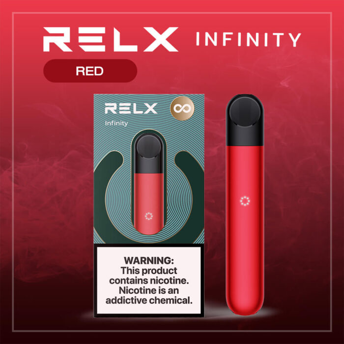 Relx infinity สีแดง สำหรับคนที่ไม่เหมือนใคร และต้องการความแตกต่าง บุหรี่ไฟฟ้าที่สีเจ็บที่สุด ยิ่งใช้คู่ relx pod ที่มีให้เลือกเยอะแยะมากมาย ยิ่งลงตัว