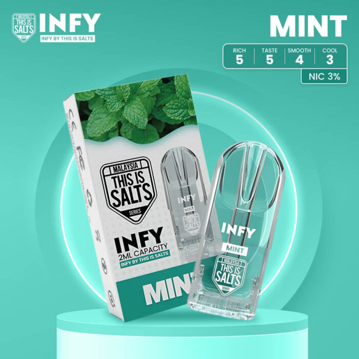 พอต infy กลิ่นที่เหมาะกับอากาศบ้านเราที่สุด วันไหนที่เมื่อยล้า ได้ Mintเย็นๆกับพอตไฟฟ้าดีๆก็เปลี่ยนวันนอยๆ ให้สดชื่นได้ทันที ติดตัวไว้กับ Relx Infinity เลย