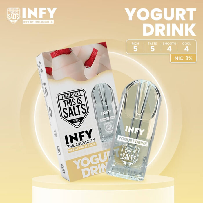 ถามว่า infy หัวใส กลิ่นไหนหอม โยเกิร์ตต้องเป็นหนึ่งในนั้นแน่นอน หัวพอตออกแบบมาเพื่อรีดประสิทธิภาพ บุหรี่ไฟฟ้า Relx Infinity ออกมาให้ดีที่สุด