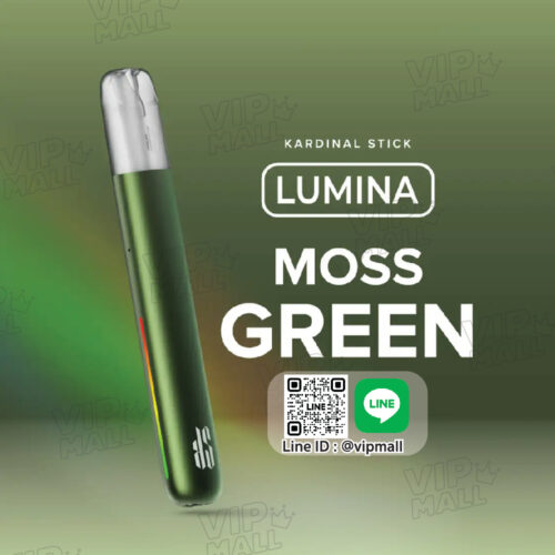 KS Lumina สีเขียว Moss Green ยกระดับด้วย chipset ตัวล่าสุด K5 เพิ่มความสเถียรตลอดการใช้งาน ยิ่งเป็นสีเขียวที่มีความหรูหรา แถมใช้คู่กับ พอต lumina ยิ่งใช่