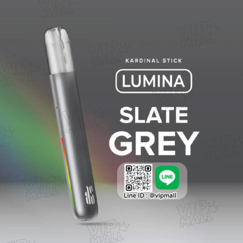 KS Lumina สีเทา Slate Gray สีเทาเข้มนี่มันขับความหรูได้ดีจริงๆ ยิ่งมากับไฟ led แสดงสถานะแบต ยิ่งทำให้ดู modern สุดๆเวลาใช้งาน สั่งพอตวันนี้ ราคาพิเศษด้วยนะ